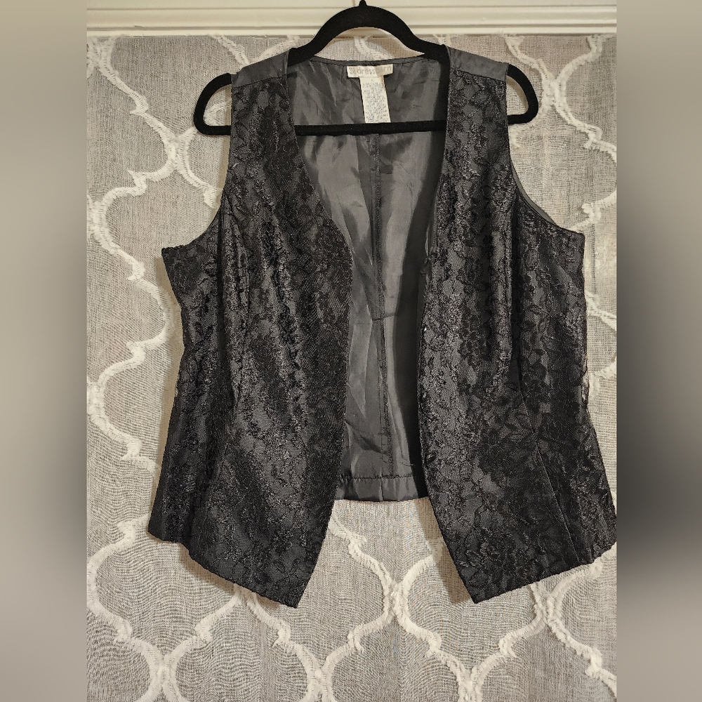Blace Lace Vest- XL